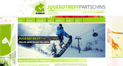 Desktop Screenshot of jugendtreff-partschins.net
